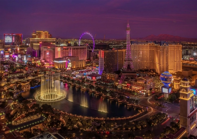 Puzzle Las Vegas, SAD 1000 komada