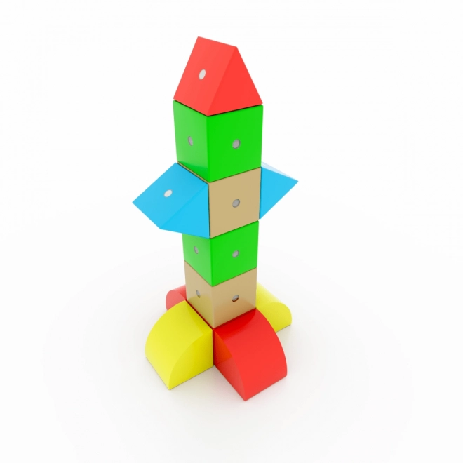 Drvene magnetičke kocke WABI 40 komada