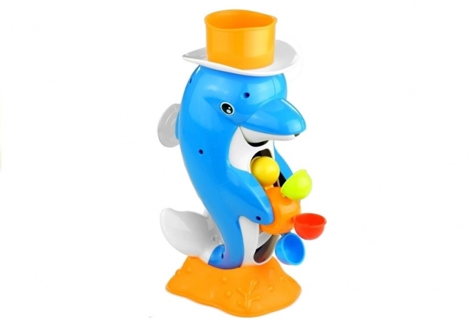 Igračka za kadu s fontanom Dolphin Reels