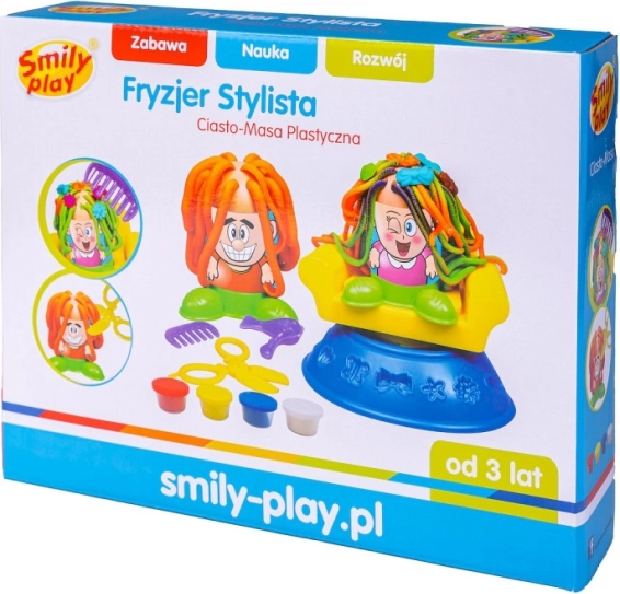 Smily Play plastelin frizerski set Stylista
