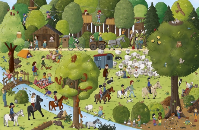 Velikoformatne ilustracije pune života