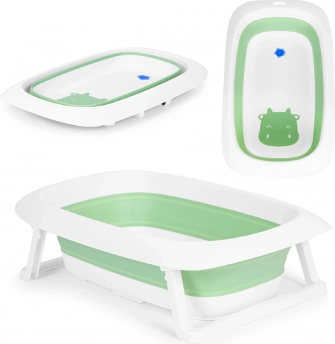 Sklopiva dječja kadica s ispustom 81 cm ECOTOYS – Zelena