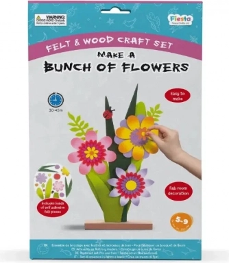 Fiesta Crafts kreativni set 3D slagalica Buket