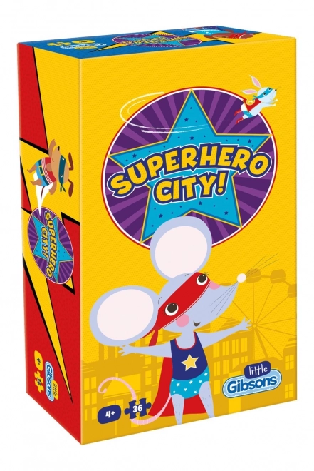 Dječje puzzle Superhero City 36 dijelova