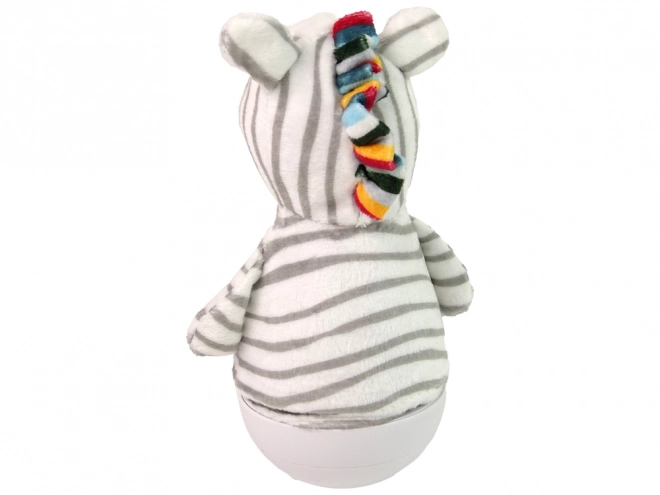 Dječja ljuljačka zebra s lampicom i melodijom