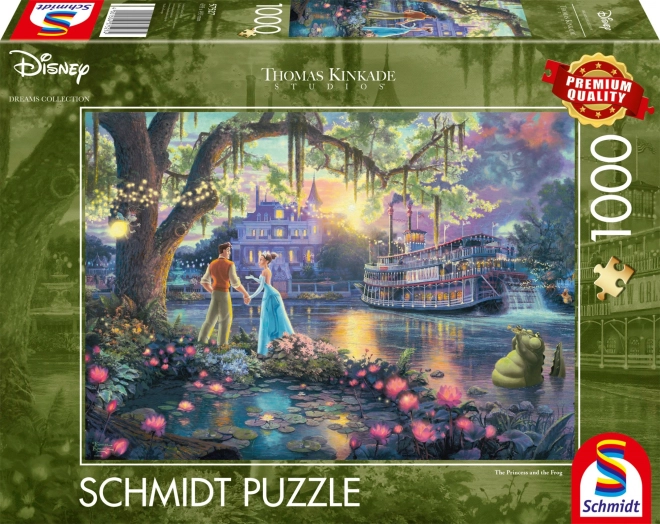 Puzzle princeza i žabac 1000 dijelova
