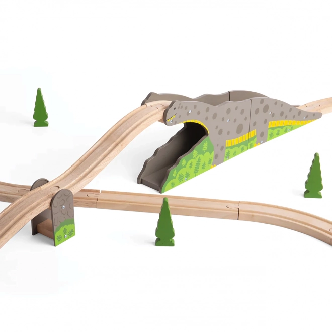 Bigjigs Rail Dinosaurov most