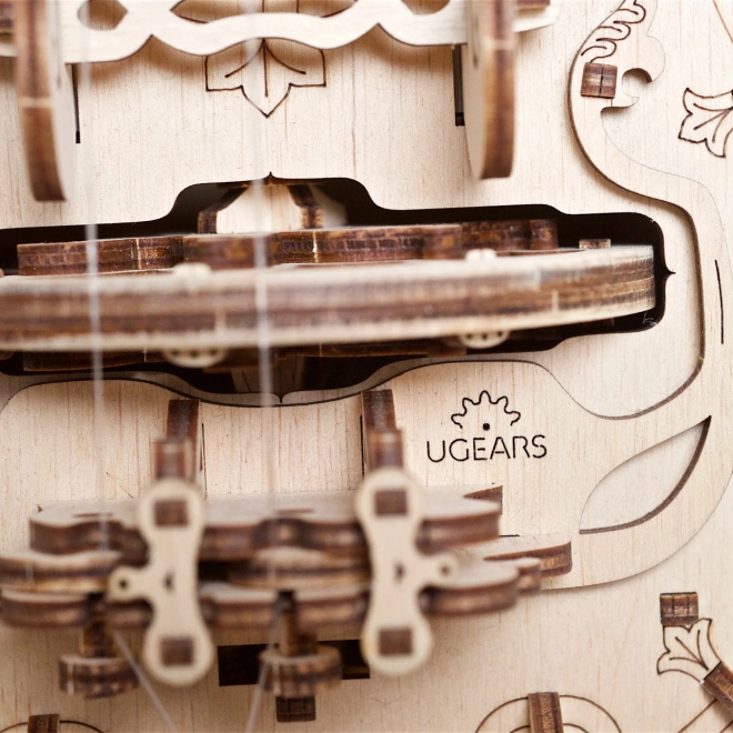 Ugears 3D drveni mehanički puzzle Hurdy-Gurdy
