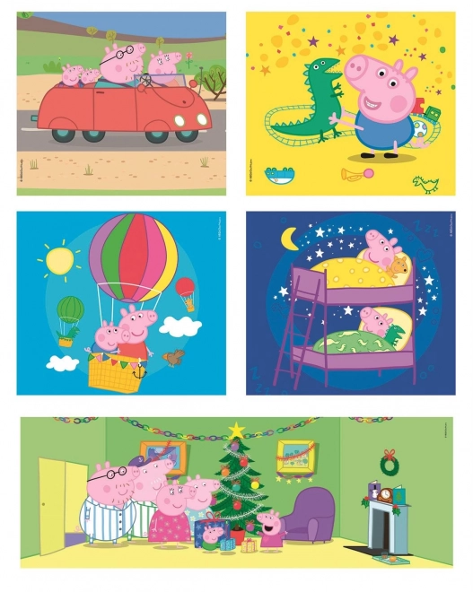 Puzzle Peppa Pig 10 u 1 od Clementoni