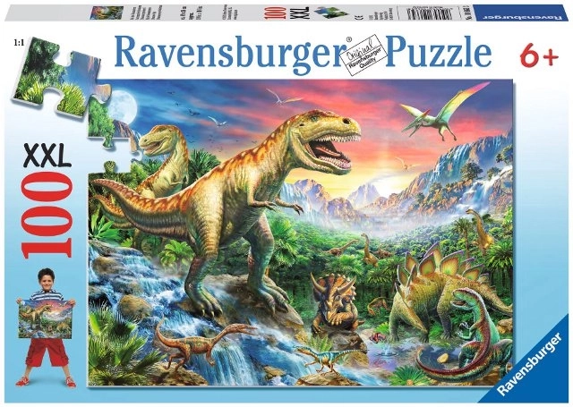 Ravensburger puzzle Dinosaurov v1ek 100 dijelova