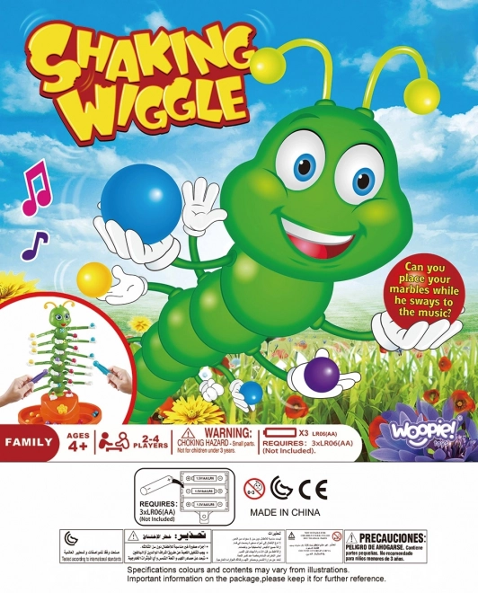 Plesna stonoga - igra spretnosti Woopie