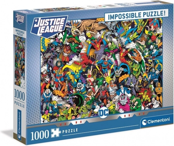 Puzzle Clementoni Impossible: DC Comics Justice League 1000 dijelova