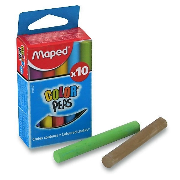 Maped šarene krede 10 kom