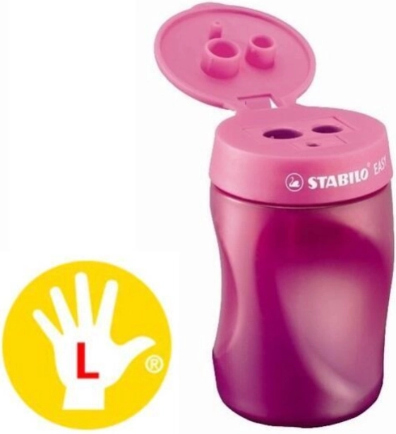Stabilo EASYsharpener šiljilo za ljevake ružičasto