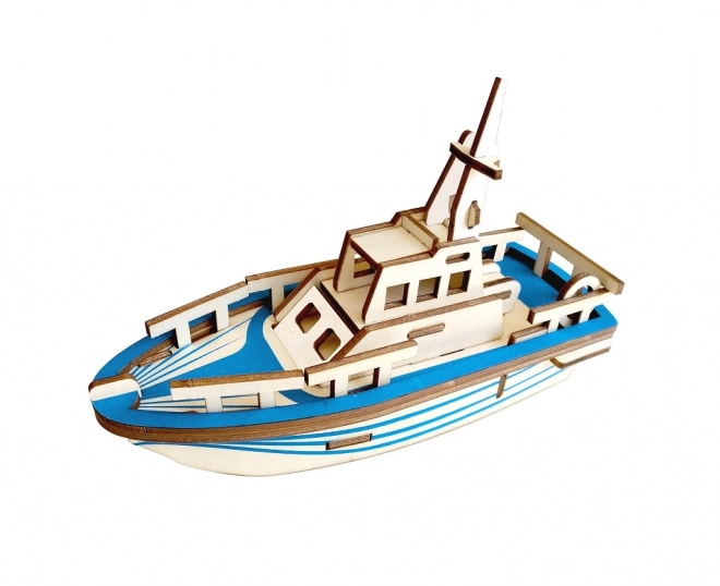 Drvene 3D puzzle Brod