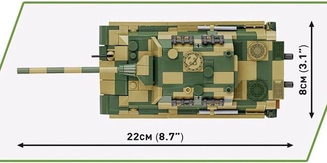 Konstrukcijski set Tenk Panzerjäger Tiger Ausf. B Jagdtiger