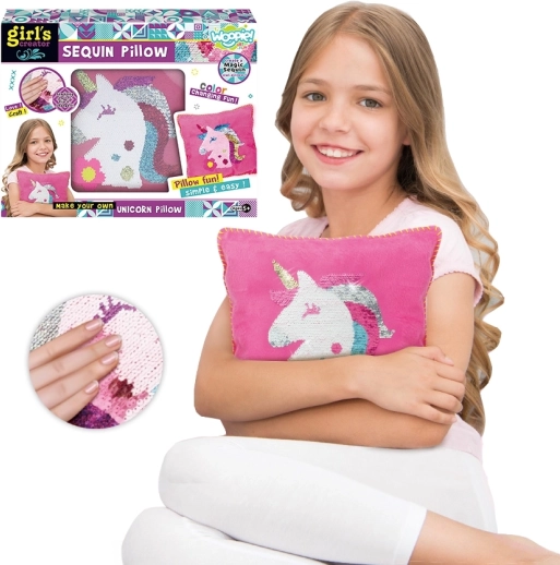 Woopie Art&Fun kreativni set – jastučić Jednorog za ukrašavanje