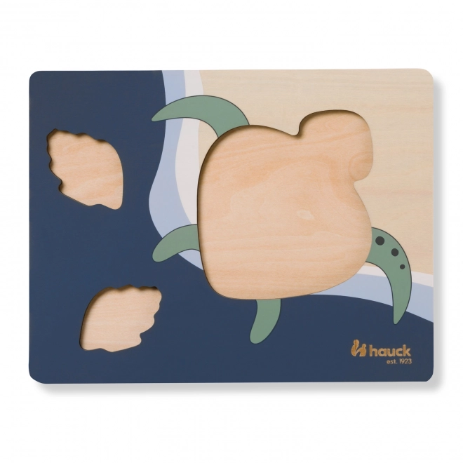 Drvene puzzle - kornjača