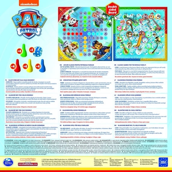 Društvena igra Čovječe, ne ljuti se / Utrka štenaca Paw Patrol