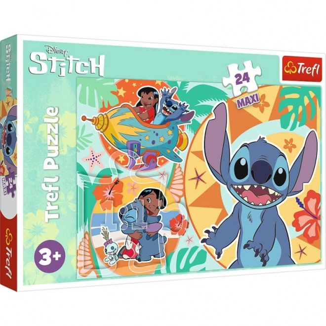 Puzzle Lilo & Stitch za djecu, 24 dijela