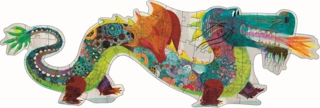 Djeco velike puzzle Zmaj 58 dijelova
