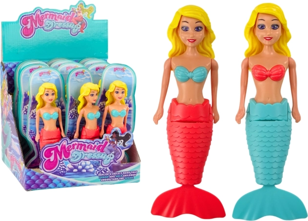 Kupajuća morska sirena Plivačica Tirkizno ružičasta Lutka MIX