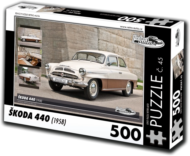 Puzzle RETRO-AUTA Škoda 440 – 500 dijelova