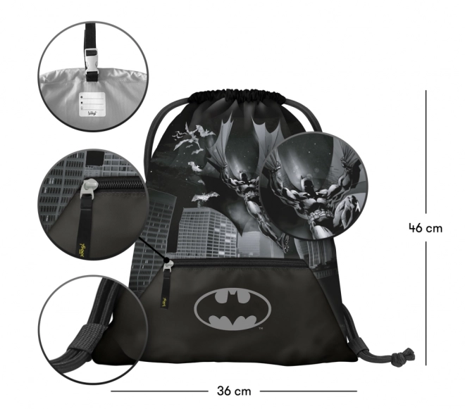 BAAGL Školska vrećica Batman Dark City