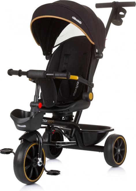 CHIPOLINO Trokolica s krovićem Max Sport 2-u-1 – Obsidian