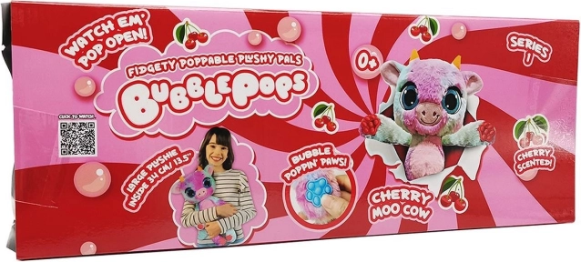Mirisna plišana životinja Bubble Pops – trešnjasta kravica