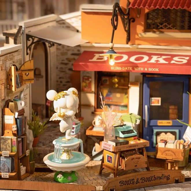 RoboTime Miniatura kućice Knjižara na uglu