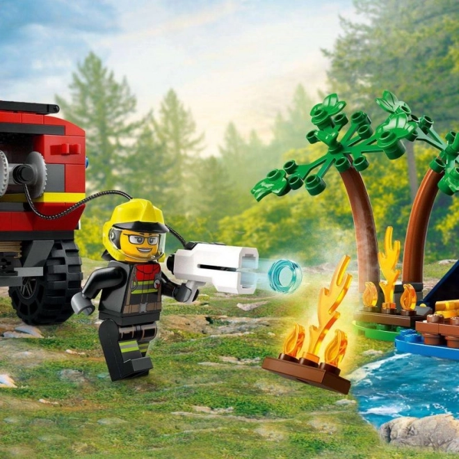 LEGO® City 60412 Vatrogasno vozilo 4x4 i spasilački čamac