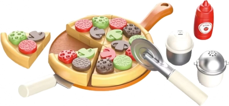 Pizza s dodacima i priborom