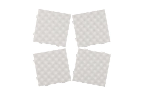 Podložak za glačanje perlica Hama - spojni kvadrat 4 kom na karti 20x24x3cm