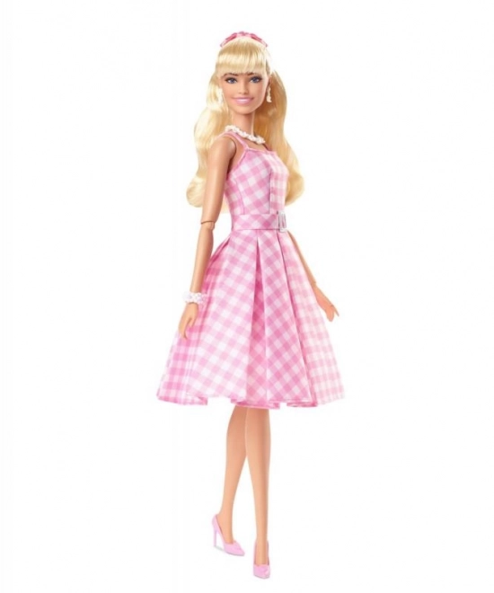 Filmička lutka Barbie Margot Robbie kao Barbie u ružičastim haljinama