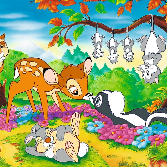 Puzzle Bambi i šumski prijatelji 160 dijelova