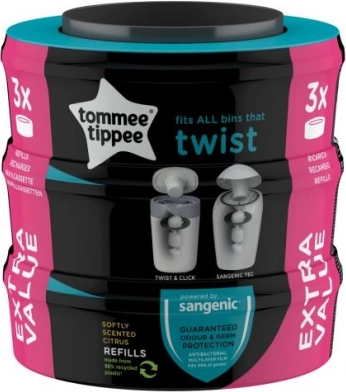 Sangenic zamjenska univerzalna kazeta Twist, 3 kom