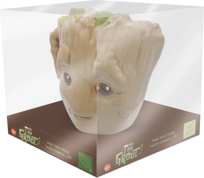 3D šalica Groot – Čuvari galaksije, 400 ml