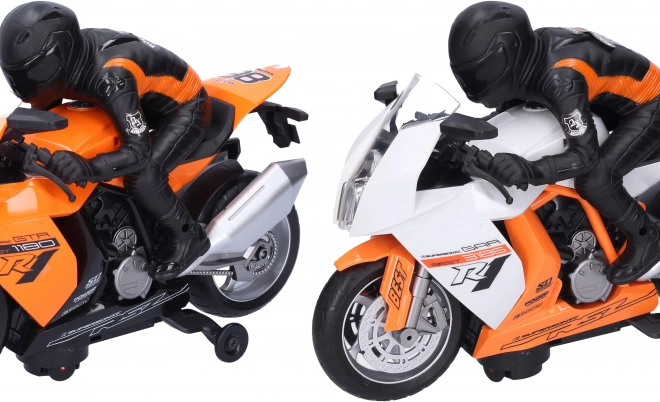 Trkaća Motorka s vozačem 28 cm
