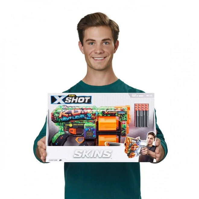 Pištolj s ispaljivačem X-Shot Skins Dread s 12 strelica, verzija B