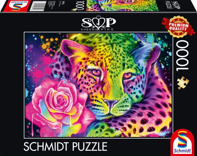 Puzzle SCHMIDT Leopard Neon 1000 dijelova