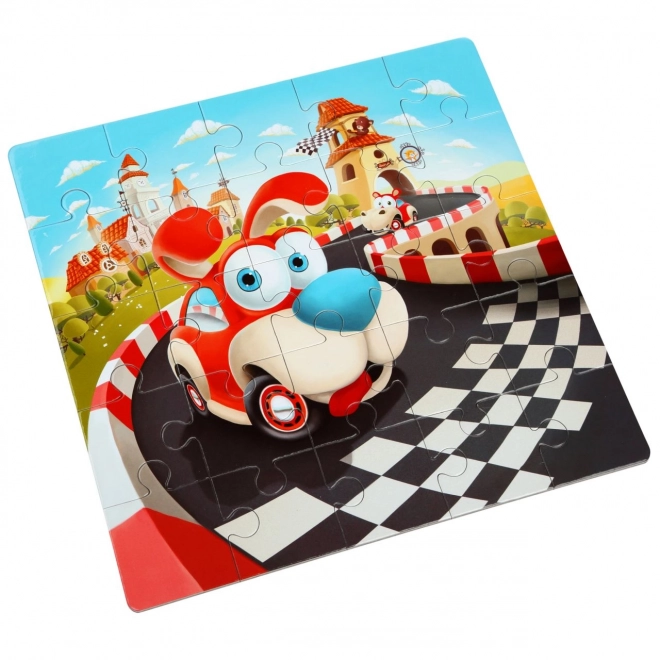Puzzlika Sretne priče 3 u 1 dječja puzzle