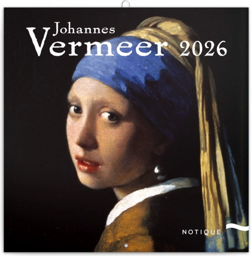 Bilješkama obogaćen kalendar Johannes Vermeer 2026