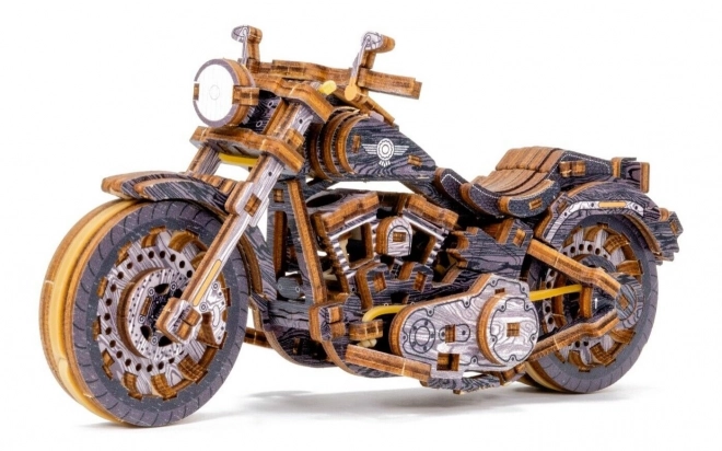 WOODEN CITY 3D puzzle Motocikl Cruiser Ograničeno izdanje 168 dijelova
