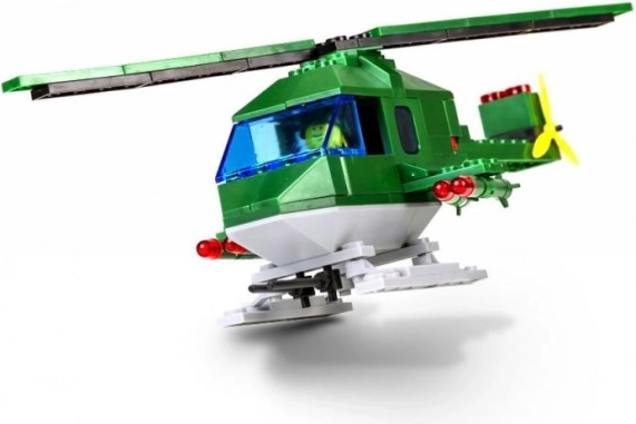 Cheva građevinski set helikopter – borbeni model s posadom