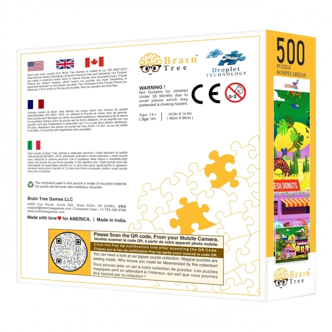 Brain Tree Puzzle Zatvoreni Svijet 500 komada