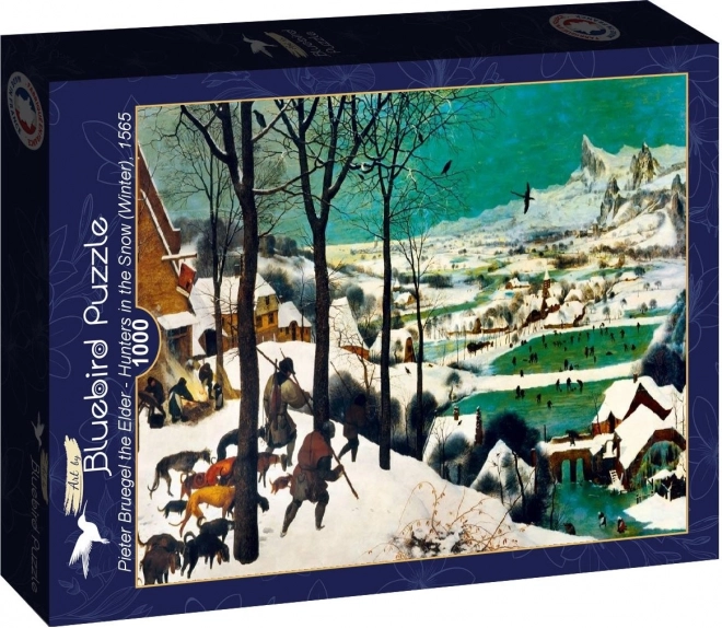 Bluebird puzzle Lovci u snijegu (zima)
