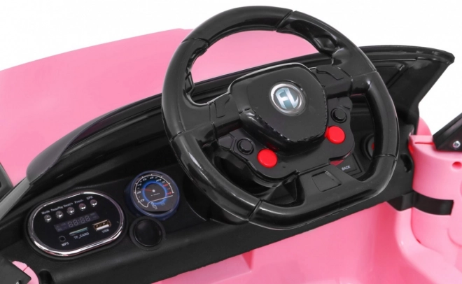 Električni autić Land Rapid Racer ružičasti