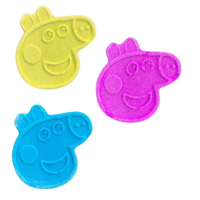 Tri vesele boje i oblik PEPPA PIG