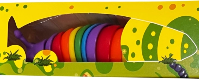 Šarena antistres gusjenica 18 cm